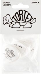 Plectrum Jim dunlop 412P150 Tortex Sharp Pack de 12 - 1.50mm
