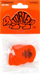 Plectrum Jim dunlop Tortex Standard 0.60mm Set (x12)