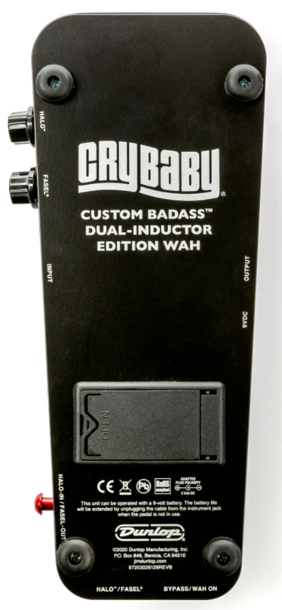 Jim Dunlop Cry Baby Custom Badass Dual-inductor Wah Gcb65 - Wah/filter effectpedaal - Variation 4