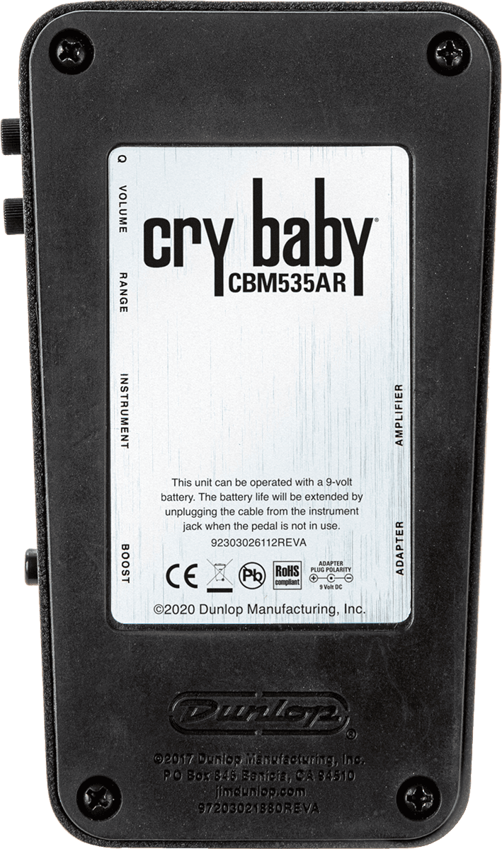 Jim Dunlop Cry Baby Mini 535q Auto Return - Wah/filter effectpedaal - Variation 5