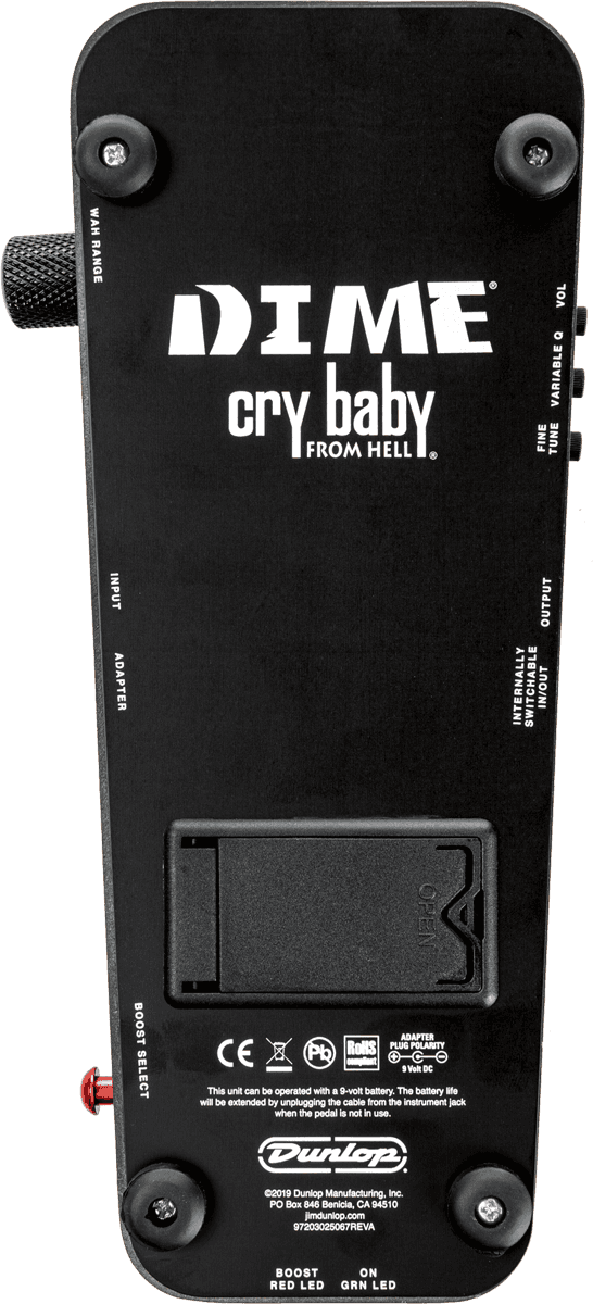 Jim Dunlop Dimebag Cry Baby From Hell Wah Db01b - Wah/filter effectpedaal - Variation 2