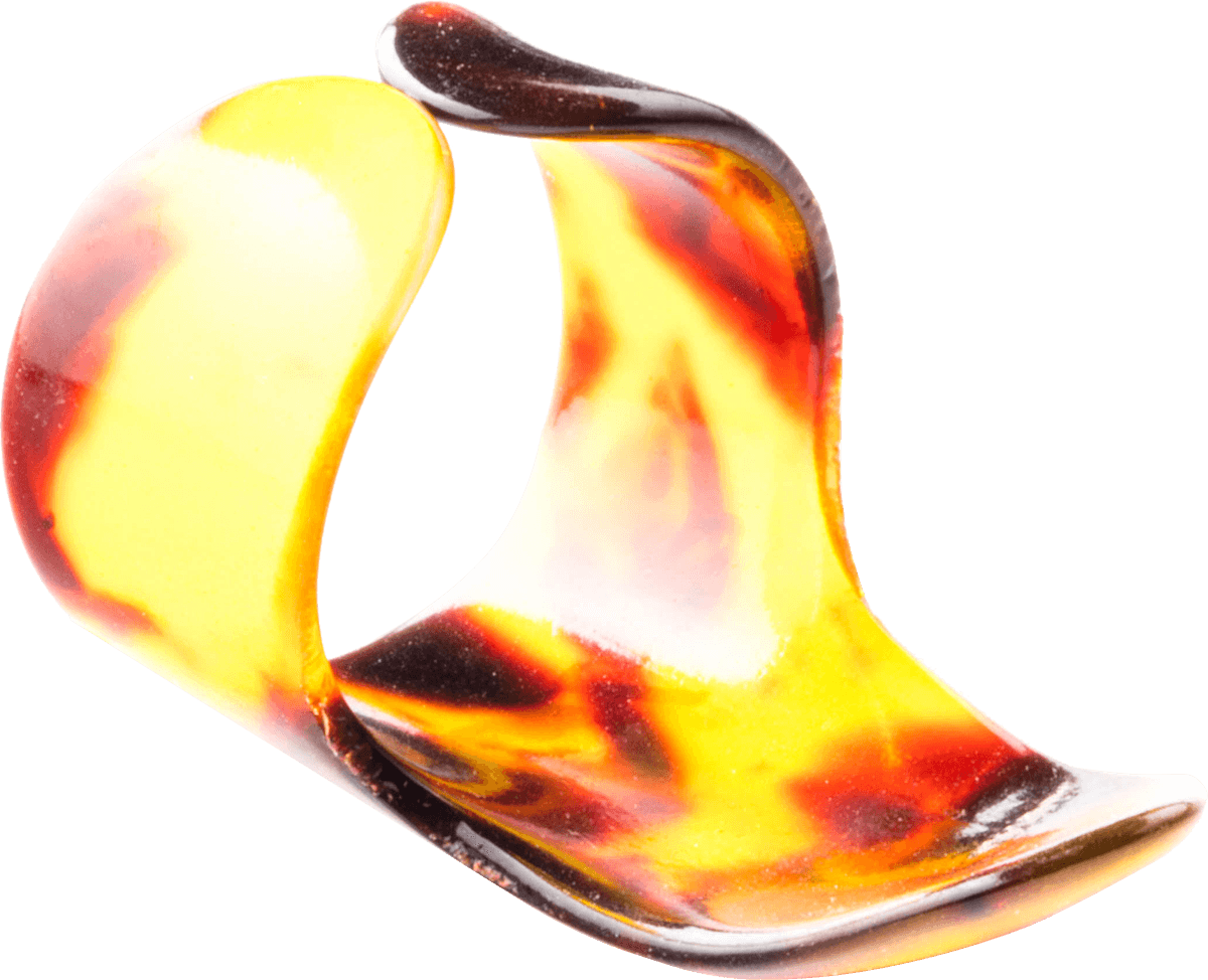 Jim Dunlop Fingerpick Plastic 9020 Doigt Large Shell (sachet De 12) - Plectrum - Variation 2