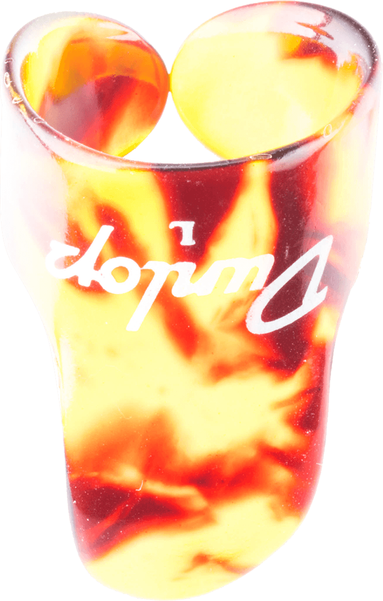 Jim Dunlop Fingerpick Plastic 9020 Doigt Large Shell (sachet De 12) - Plectrum - Variation 3