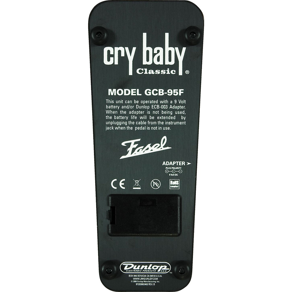 Jim Dunlop Cry Baby Classic Gcb95f - Wah/filter effectpedaal - Variation 3