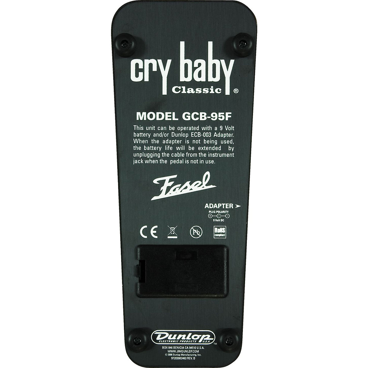 Jim Dunlop Cry Baby Classic Gcb95f - Wah/filter effectpedaal - Variation 3