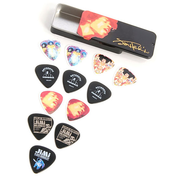 Jim Dunlop Jh-pt03h Lot De 12 Jimi Hendrix Electric Ladyland - Plectrum - Variation 1