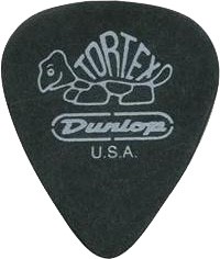 Jim Dunlop Tortex Pitch Black 488 12-set - 1.00mm Black - Plectrum - Variation 1