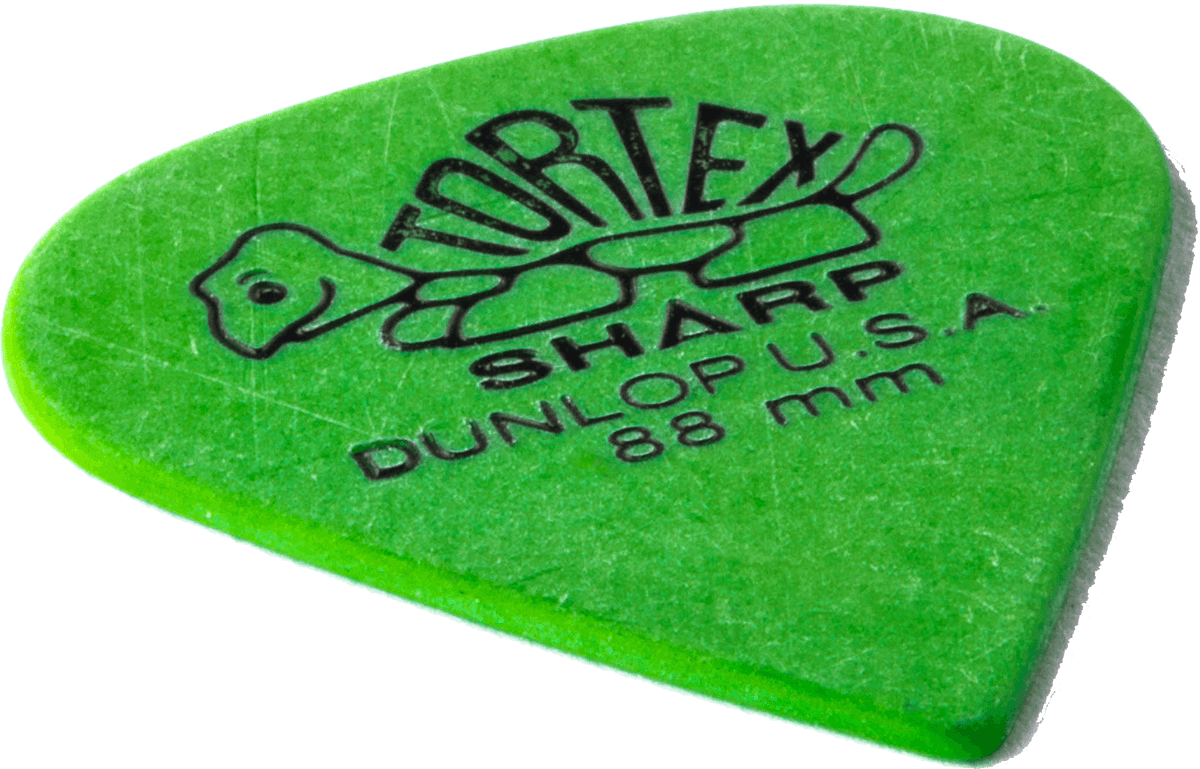 Jim Dunlop Tortex Sharp - 0.88mm Pack De 12 - Plectrum - Variation 3