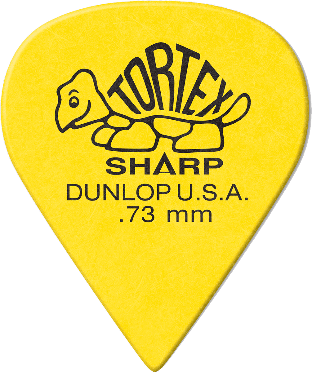 Jim Dunlop Tortex Sharp Pack De 12 - 0,73mm - Plectrum - Variation 2
