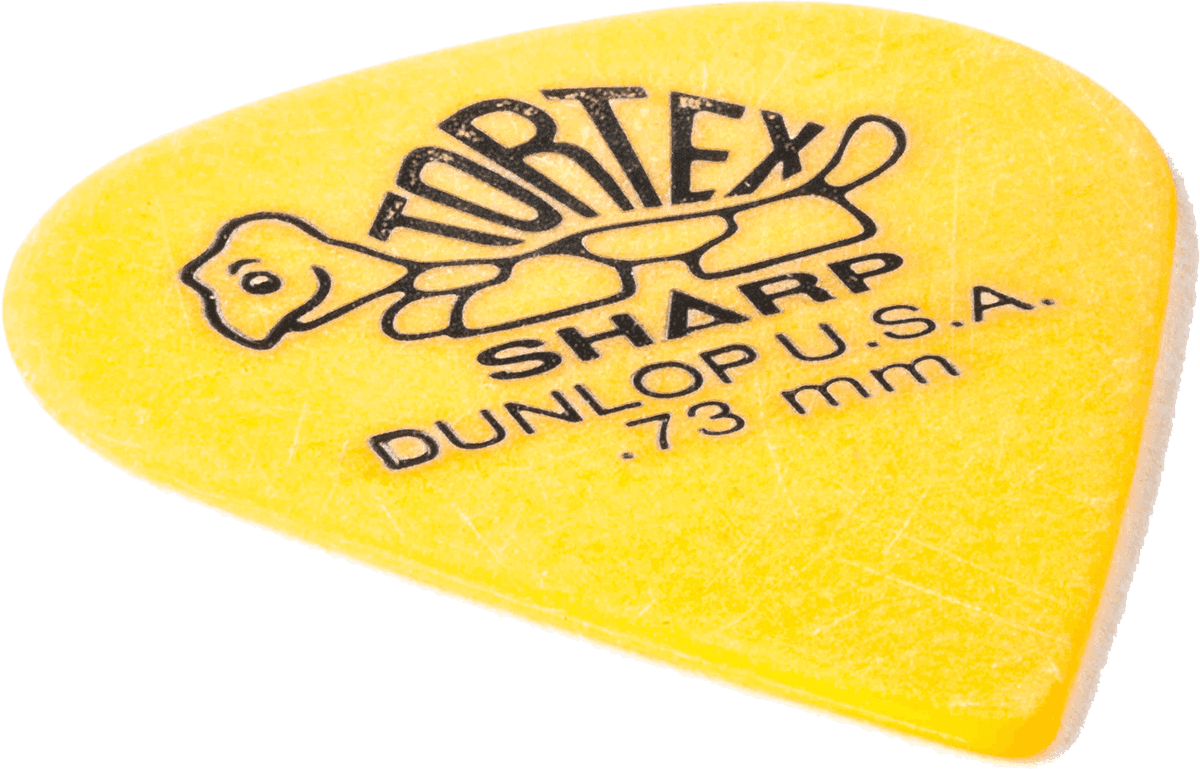 Jim Dunlop Tortex Sharp Pack De 12 - 0,73mm - Plectrum - Variation 3