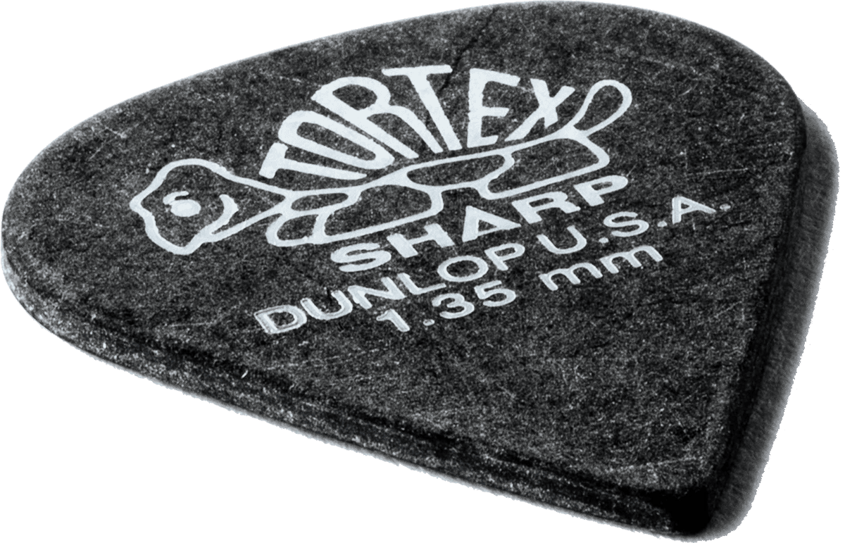 Jim Dunlop Tortex Sharp Pack De 12 - 1,35mm - Plectrum - Variation 3