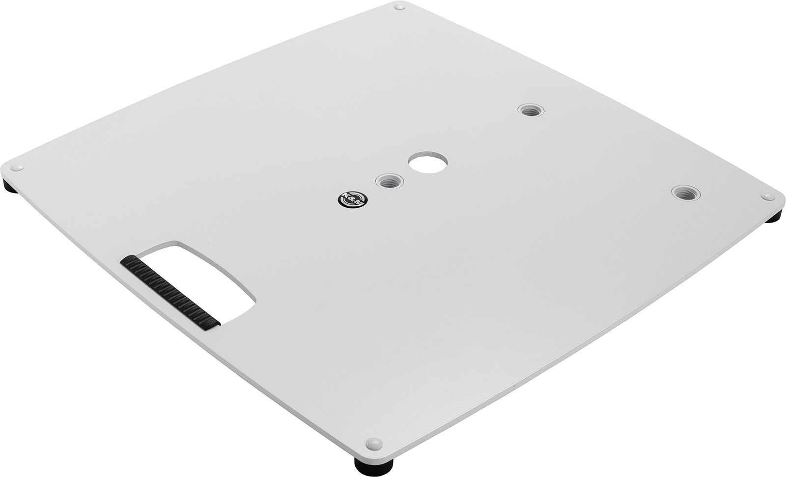 K&m Base Plate 550 X 550 Mm 3 X M20 Blanche - Luidsprekerstandaard - Main picture
