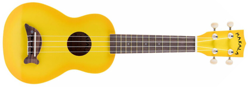 Kala Mk-sd - Makala Dolphin Yellow Burst - Ukulele - Main picture