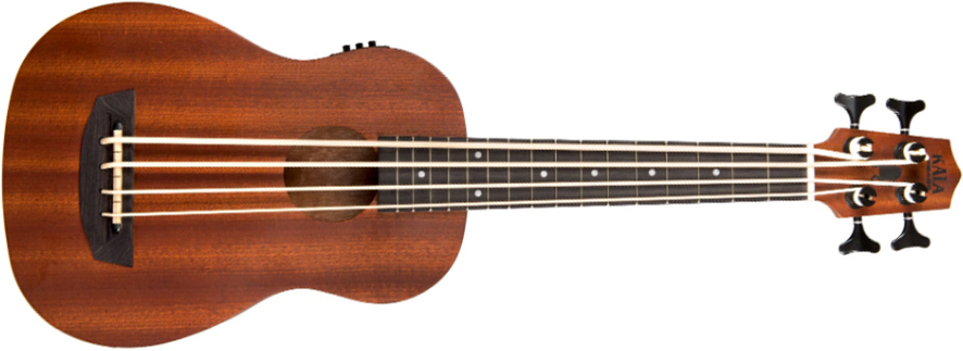 Kala Ubass-wndr-fs Wanderer Acoustic-electric U.bass Tout Acajou Lau - Natural Satin - Akoestische bas - Main picture