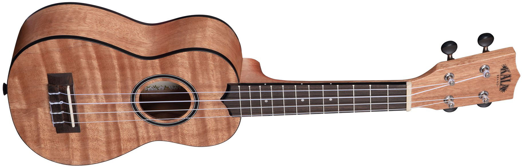 Kala Exotic Mahogany Soprano Tout Acajou Lau - Natural - Ukulele - Variation 1