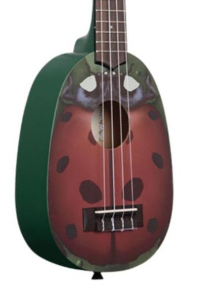 Ukulele Kala NOVELTY LADYBUG SOPRANO - Ladybug