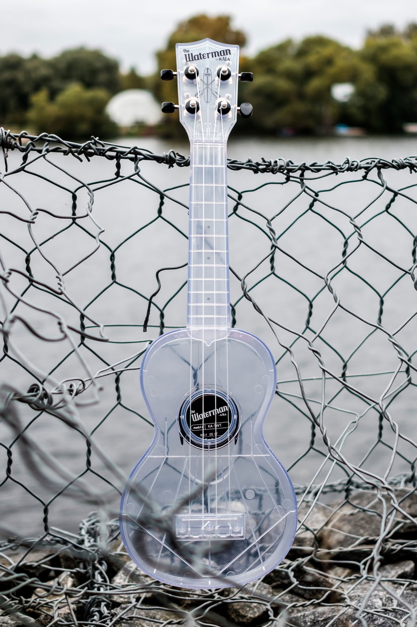 Kala Ka-swt The Waterman Soprano Tout Abs Composite - Transparent Ice - Ukulele - Variation 3