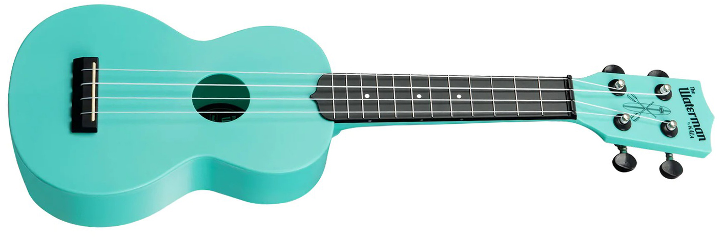 Kala Ka-wmg The Waterman Soprano Tout Abs Composite - Glow-in-the-dark Aqua Mist - Ukulele - Variation 1