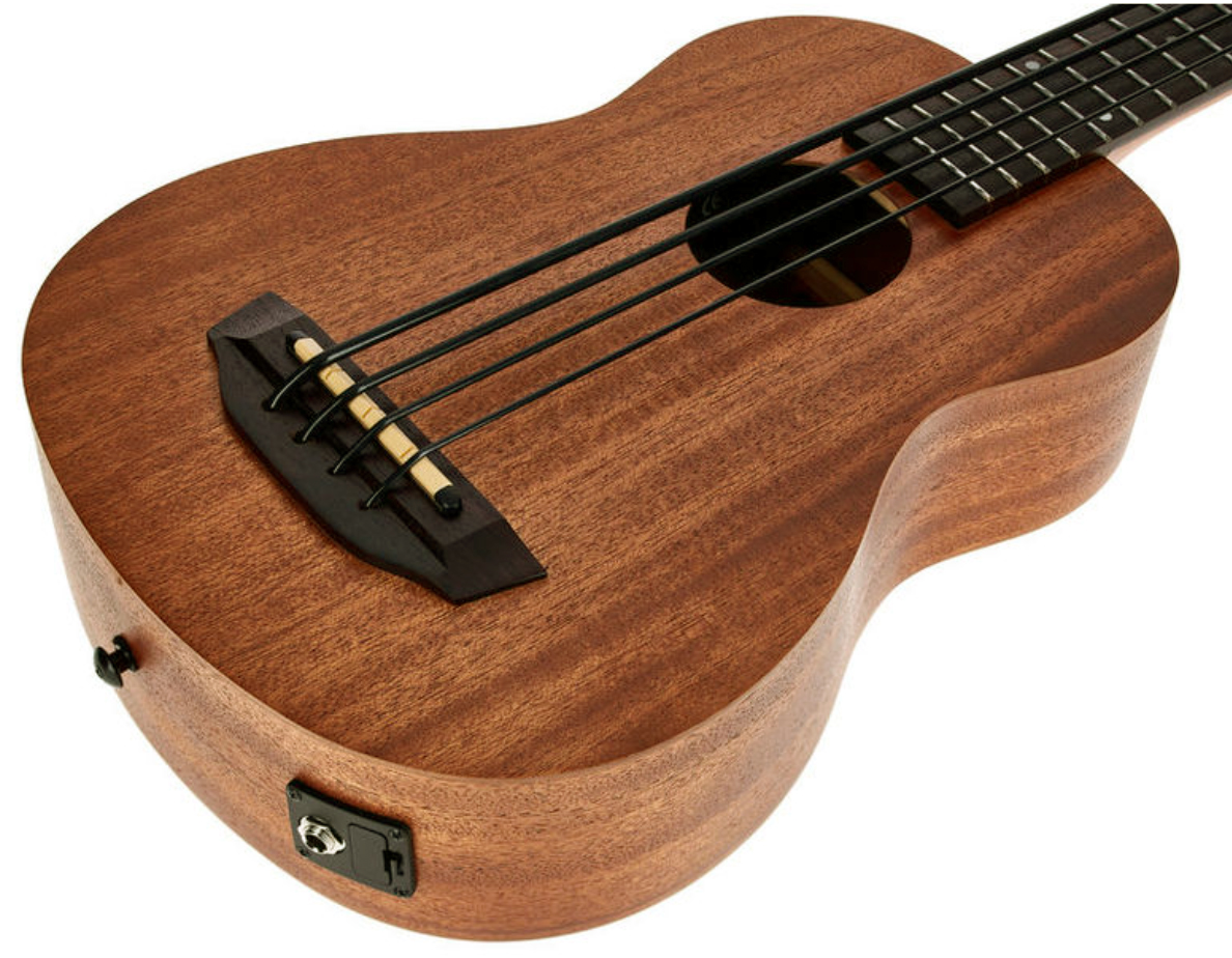 Kala U.bass Nomad Acoustic-electric Tout Acajou Rw - Natural Satin - Akoestische bas - Variation 2