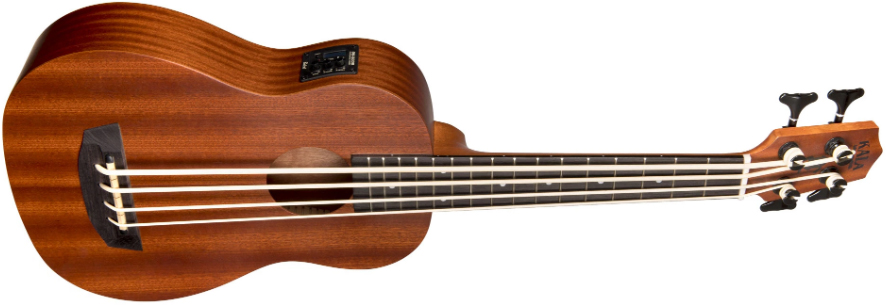 Kala Ubass-wndr-fs Wanderer Acoustic-electric U.bass Tout Acajou Lau - Natural Satin - Akoestische bas - Variation 1