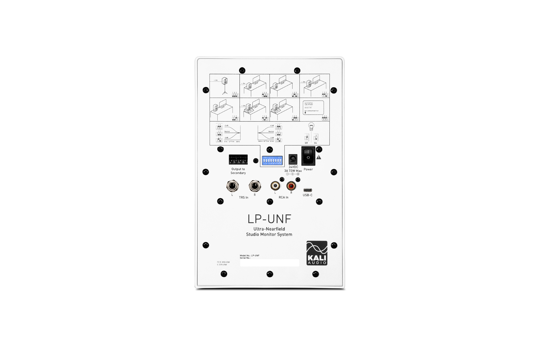 Kali Audio Lp-unf White - La Paire - Actieve studiomonitor - Variation 13