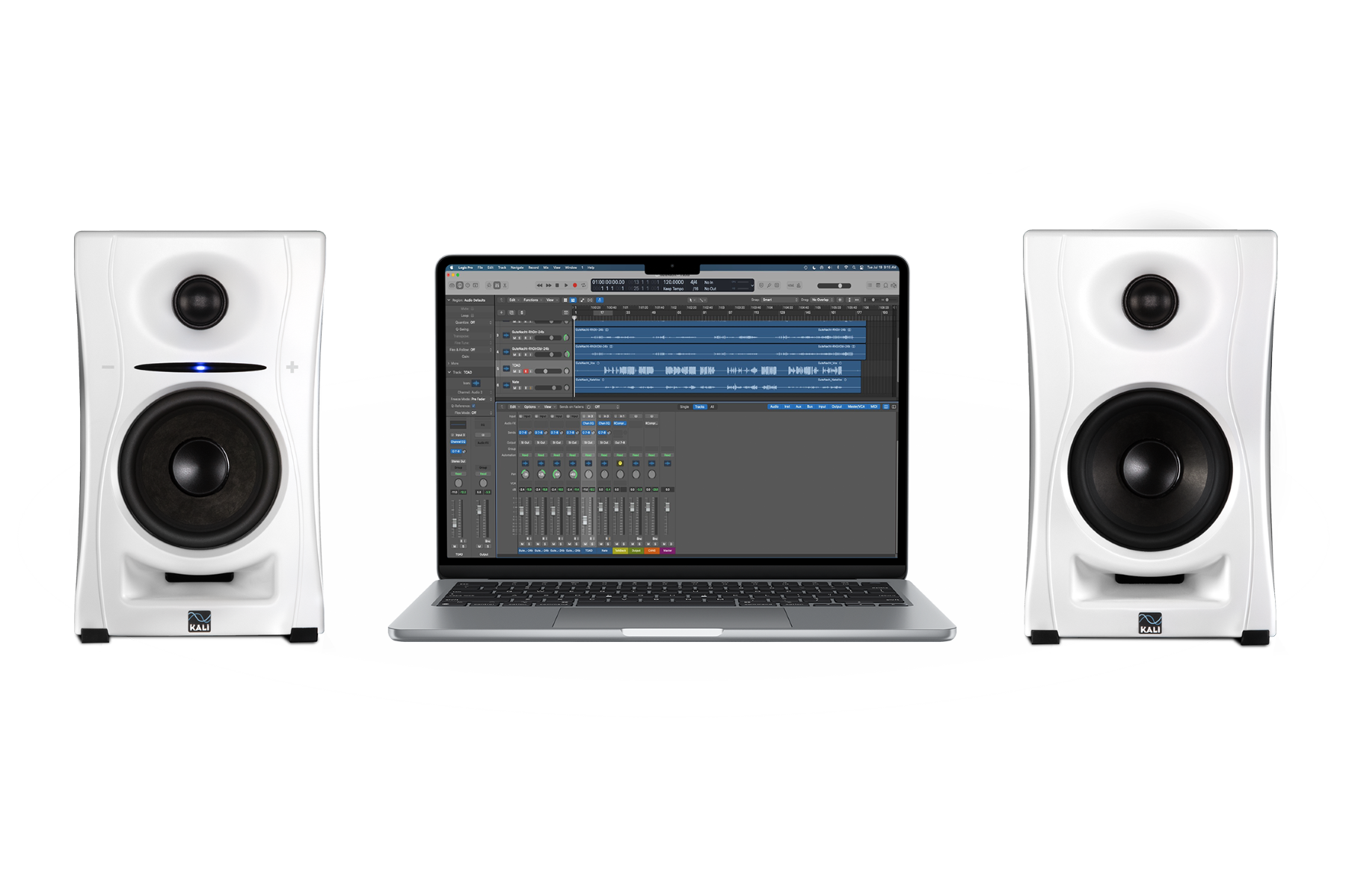Kali Audio Lp-unf White - La Paire - Actieve studiomonitor - Variation 2