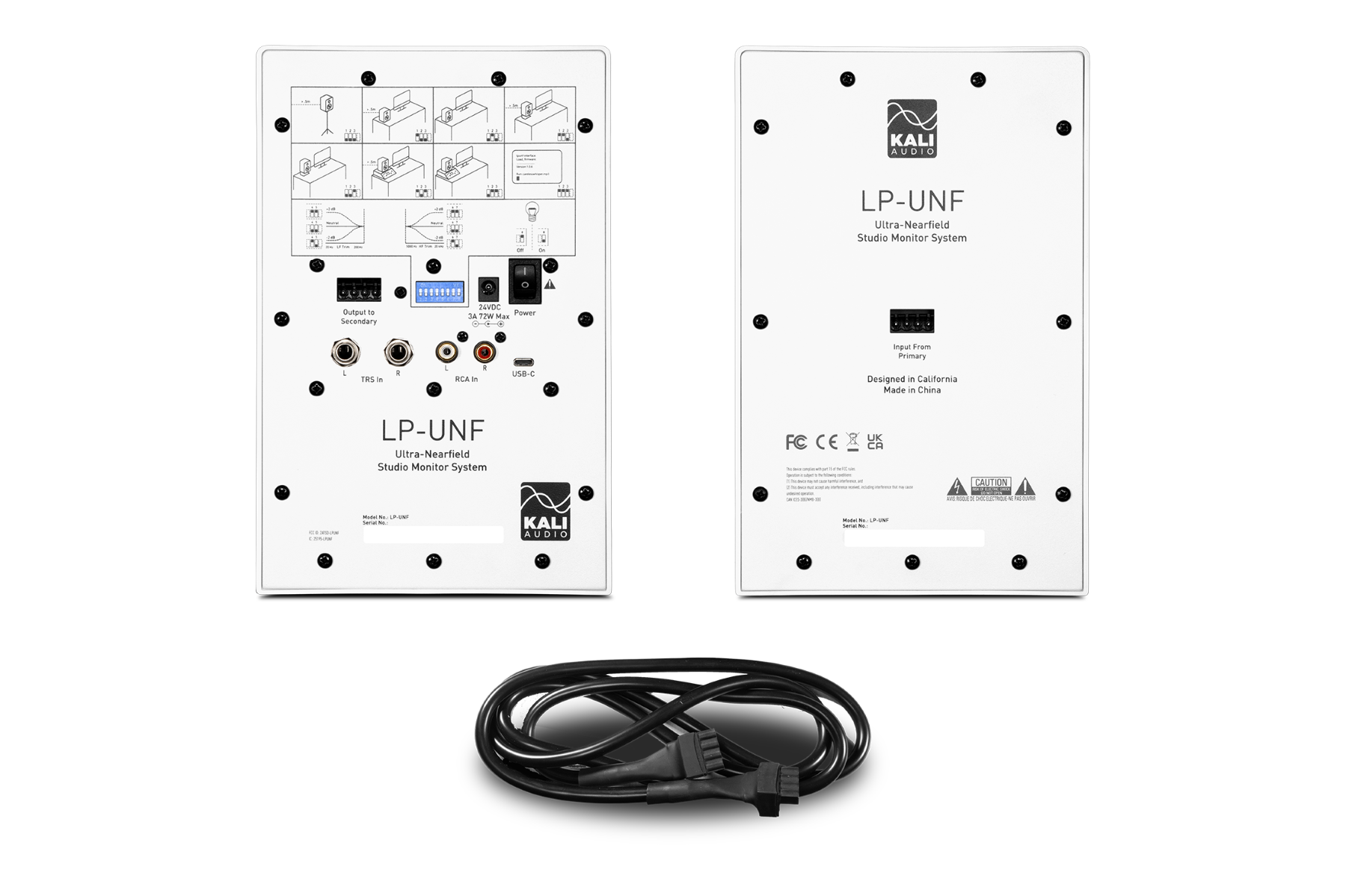 Kali Audio Lp-unf White - La Paire - Actieve studiomonitor - Variation 5