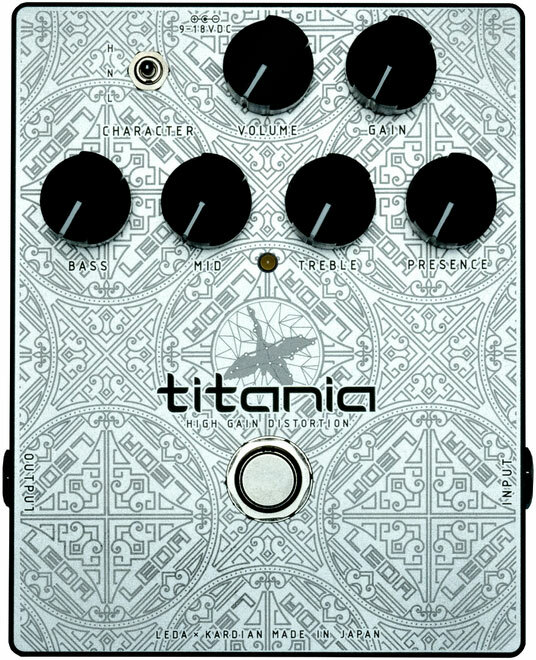 Kardian Titania Leda Signature Edition Distortion - Overdrive/Distortion/fuzz effectpedaal - Main picture