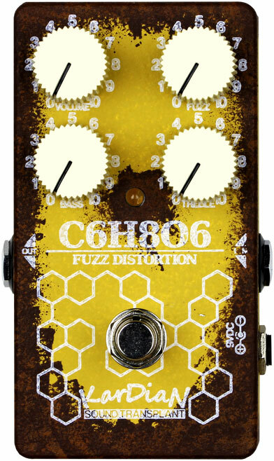 Kardian Vitamin C C6h8o6 Fuzz - Overdrive/Distortion/fuzz effectpedaal - Main picture