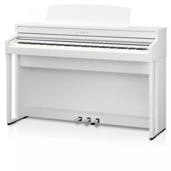 Digitale piano met meubel Kawai CA 49 Blanc Satin