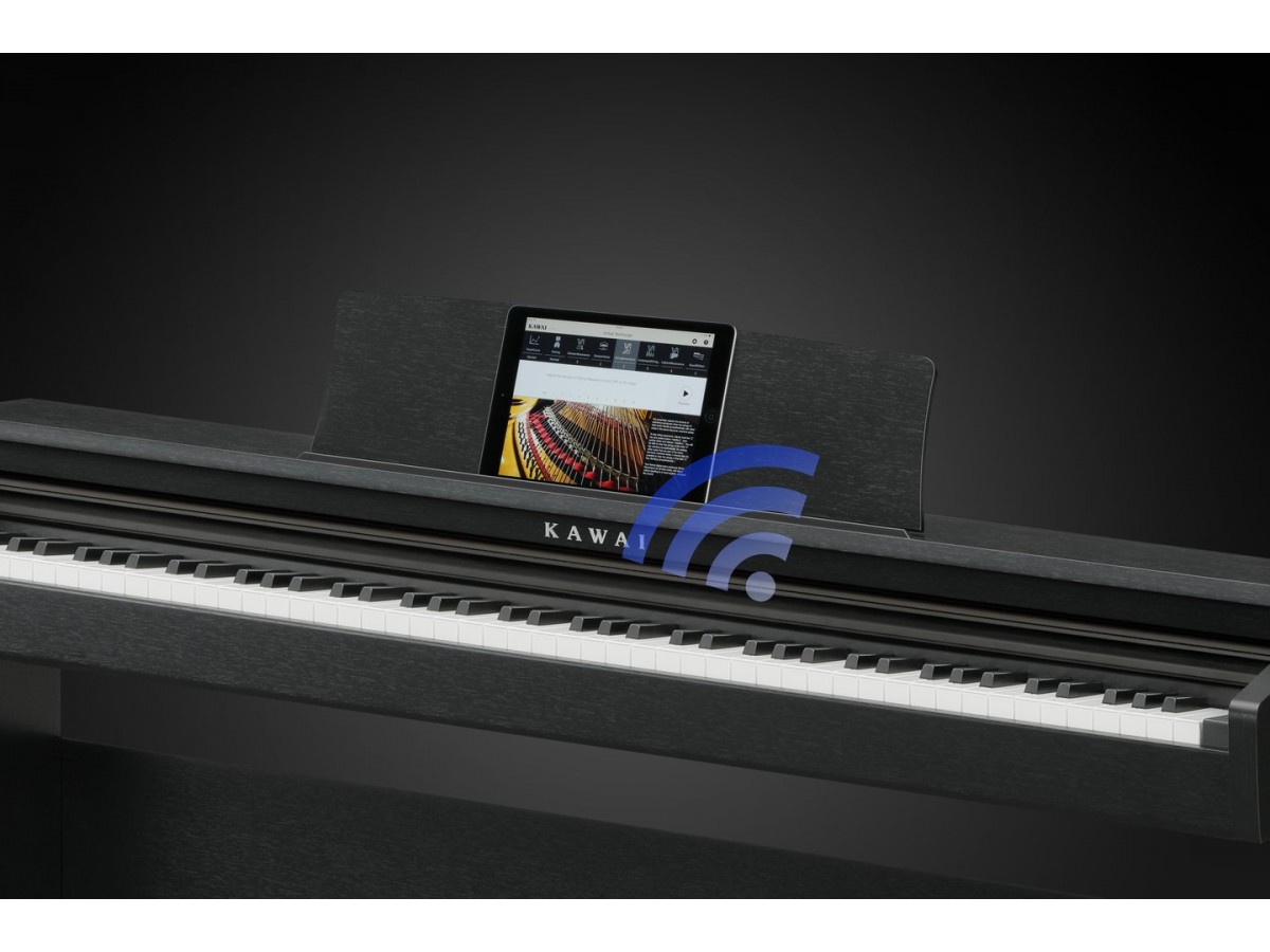 Kawai Kdp 120 Wh - Digitale piano met meubel - Variation 1