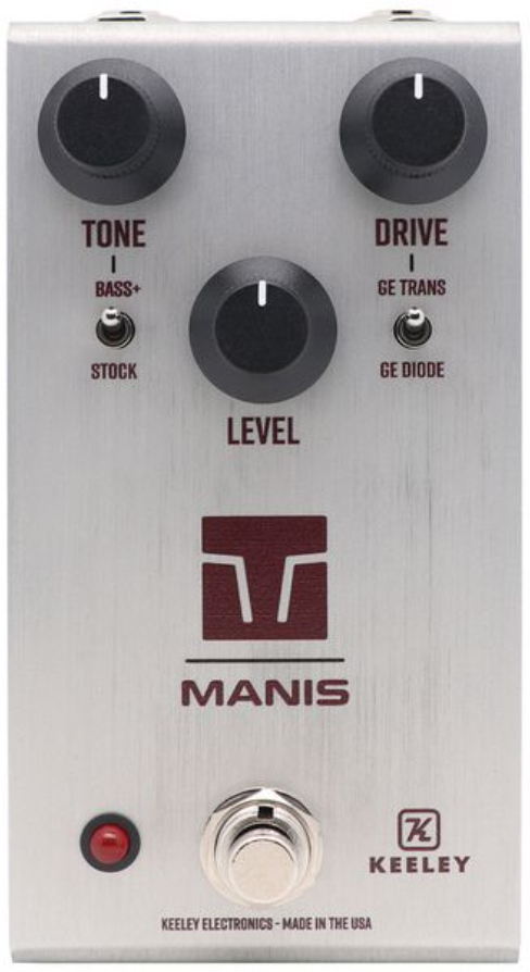 Keeley  Electronics Manis Overdrive - Overdrive/Distortion/fuzz effectpedaal - Main picture