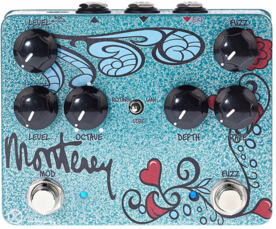 Keeley  Electronics Monterey Rotary Fuzz Vibe - Modulation/chorus/flanger/phaser en tremolo effect pedaal - Main picture