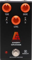 Overdrive/distortion/fuzz effectpedaal Keeley electronics Angry Orange