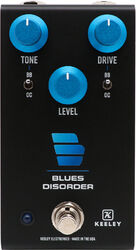 Overdrive/distortion/fuzz effectpedaal Keeley electronics Blues Disorder