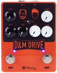 Overdrive/distortion/fuzz effectpedaal Keeley  electronics D&M Drive & Boost