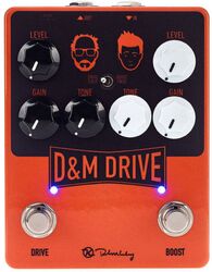 Overdrive/distortion/fuzz effectpedaal Keeley electronics D&M Drive & Boost