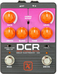 Multieffecten pedaal voor electrische gitaar Keeley  electronics DCR Drive Chorus Rotary