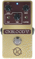Overdrive/distortion/fuzz effectpedaal Keeley  electronics Oxblood Overdrive