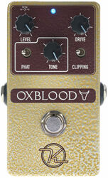Overdrive/distortion/fuzz effectpedaal Keeley electronics Oxblood Overdrive