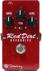 Overdrive/distortion/fuzz effectpedaal Keeley  electronics Red Dirt