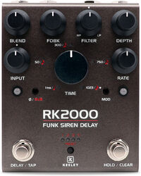 Reverb/delay/echo effect pedaal Keeley  electronics RK2000 Funk Siren Delay