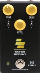 Overdrive/distortion/fuzz effectpedaal Keeley electronics Super Rodent