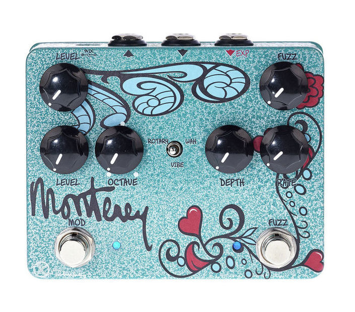 Keeley  Electronics Monterey Rotary Fuzz Vibe - Modulation/chorus/flanger/phaser en tremolo effect pedaal - Variation 1