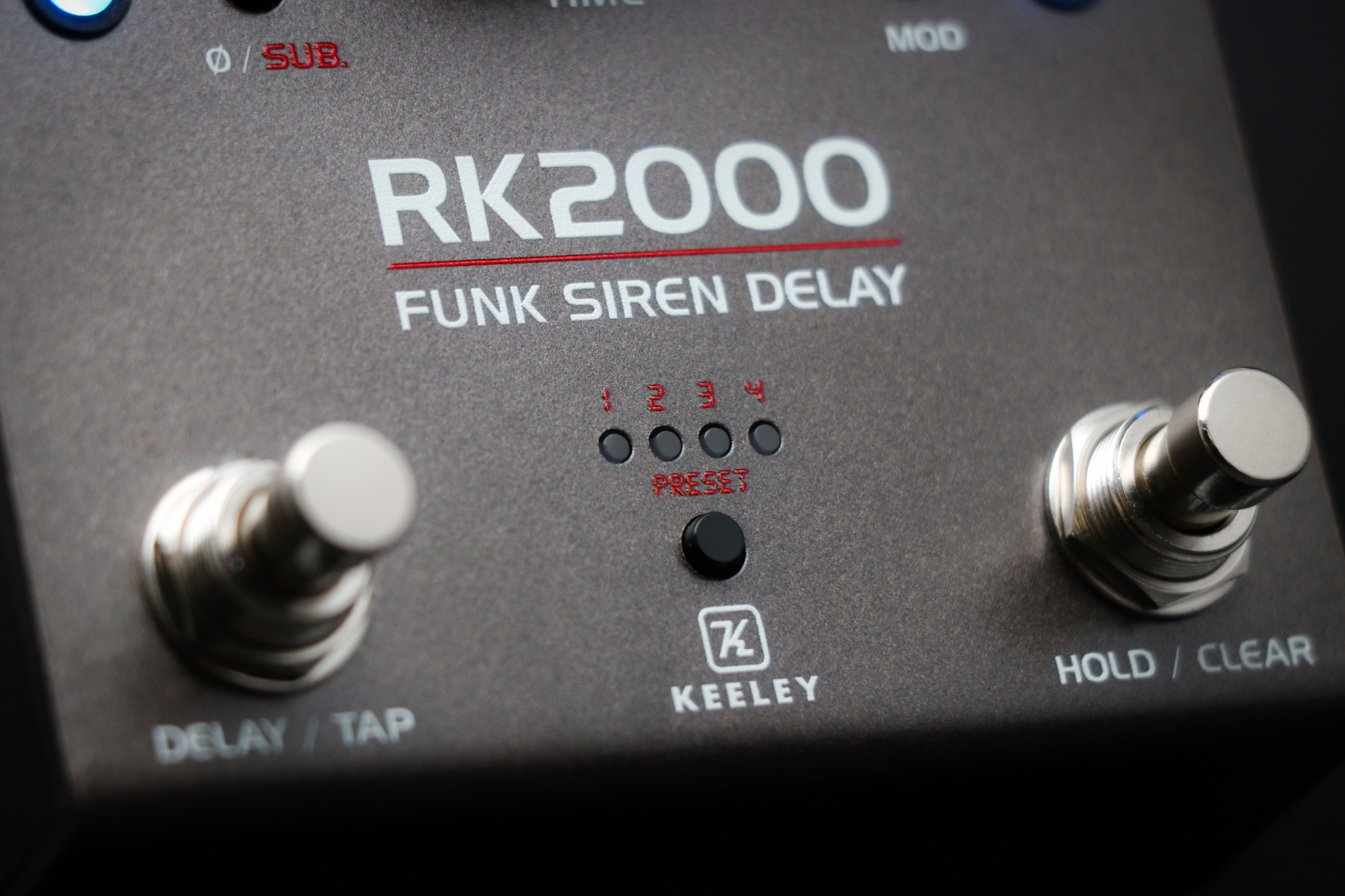 Keeley  Electronics Rk2000 Funk Siren Delay - Reverb/delay/echo effect pedaal - Variation 1