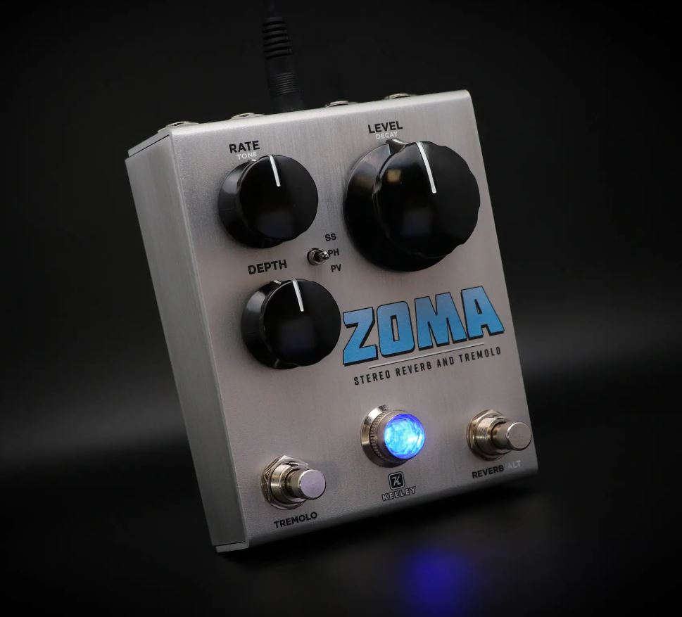 Keeley  Electronics Zoma Stereo Reverb & Tremolo - Reverb/delay/echo effect pedaal - Variation 3