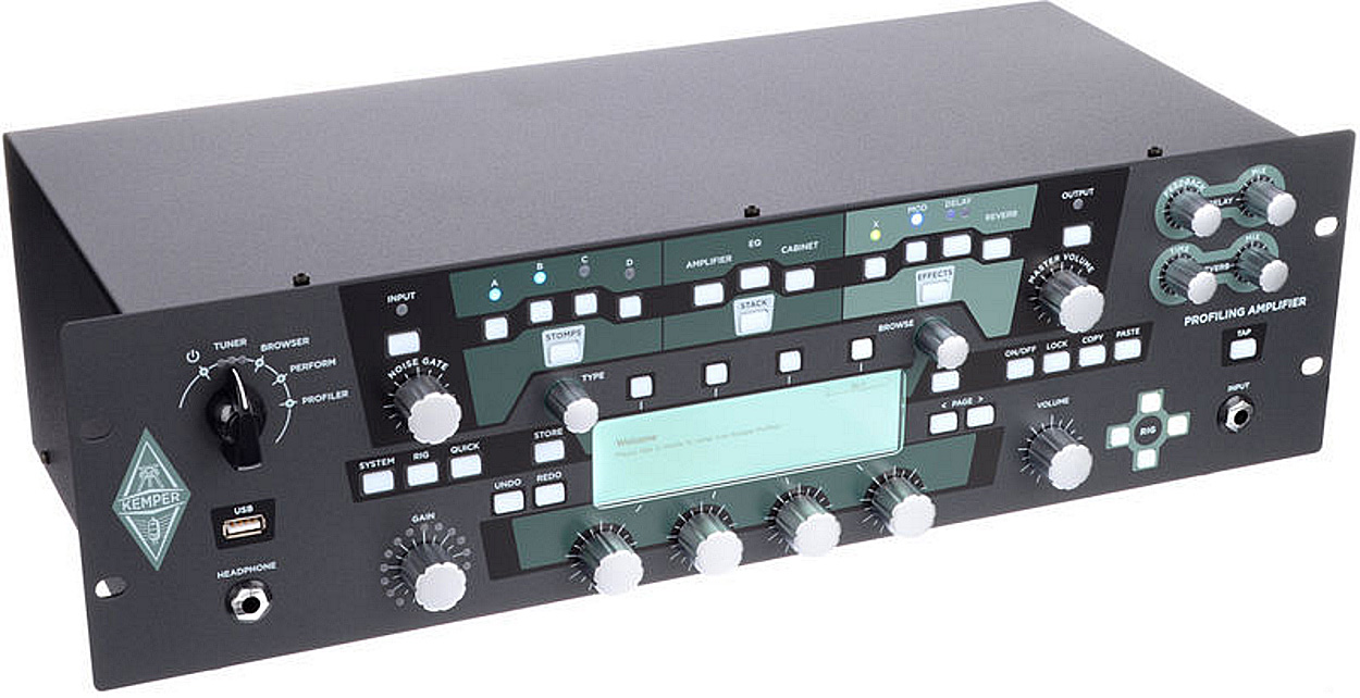 Kemper Profiler Power Rack Set W/remote - Gitaarversterker top - Variation 1