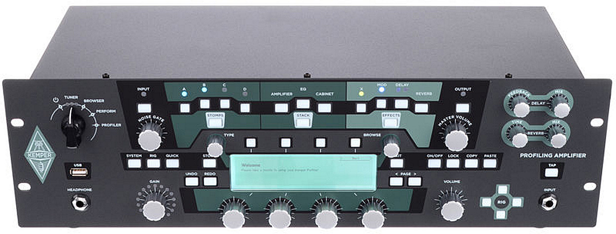 Kemper Profiler Power Rack Set W/remote - Gitaarversterker top - Variation 2