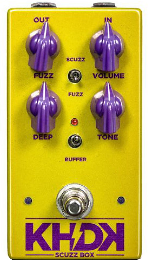Khdk Scuzz Box Fuzz - Overdrive/Distortion/fuzz effectpedaal - Main picture