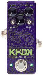 Overdrive/distortion/fuzz effectpedaal Khdk Ghoul JR Overdrive